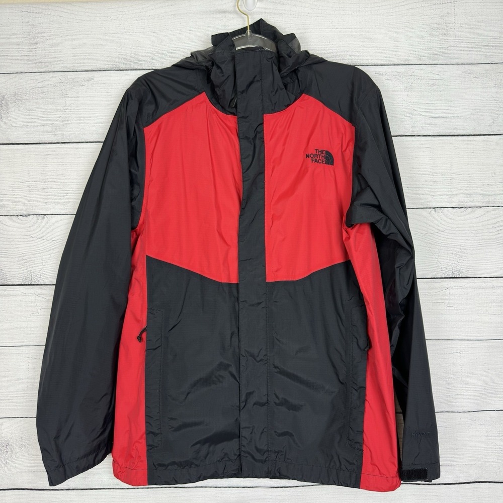 Vtg 90s The North‎ Face Hyvent Jacket Lightweight Mountain Parka Mens Medium